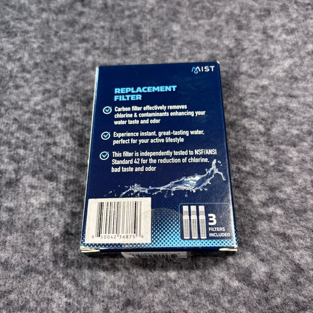 Mist SPORT Hydration Bottle Replacement Filter 3 P - Picture 2 of 8